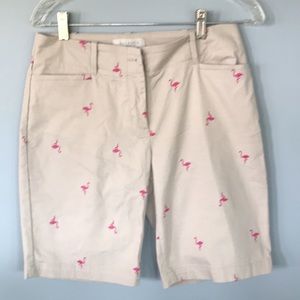 Very cute flamingo shorts sz. 4 P